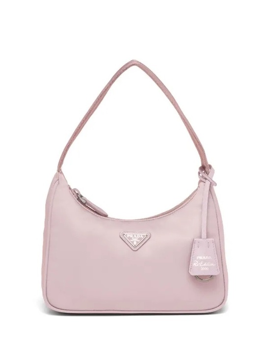 Prada Handbags - Prada 2000 re-edition Shoulder Bag Baby Pink
